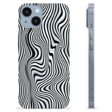 iPhone 14 TPU-Skal - Fascinerande Zebra