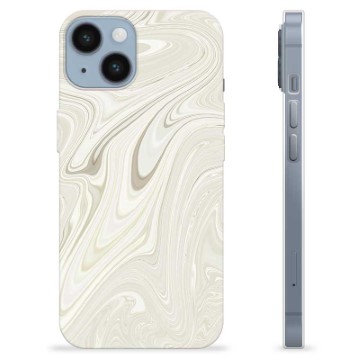 iPhone 14 TPU-Skal - Pärlmarmor