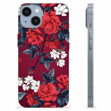 iPhone 14 TPU-Skal - Vintage Blommor