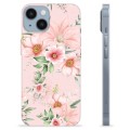iPhone 14 TPU-Skal - Vattenfärg Blommor