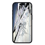 iPhone 15 LCD-Display och Glasreparation - Svart - Originalkvalitet