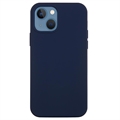 iPhone 15 Liquid Silikonskal - Mörkblå