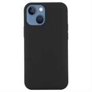 iPhone 15 Liquid Silikonskal - MagSafe-kompatibelt - Svart