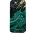 iPhone 15 Plus Burga Tough Hybrid Skal - Emerald Pool