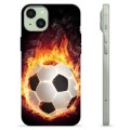 iPhone 15 Plus TPU-Skal - Fotbollsflamma
