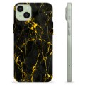 iPhone 15 Plus TPU-Skal - Gyllene Granit