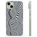 iPhone 15 Plus TPU-Skal - Fascinerande Zebra