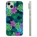 iPhone 15 Plus TPU-Skal - Tropiska Blommor