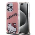 iPhone 15 Pro Hello Kitty IML Daydreaming Skal - Rosa