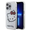 iPhone 15 Pro Hello Kitty IML Kitty Huvudfodral - Vit