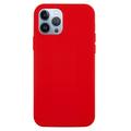 iPhone 15 Pro Liquid Silikonskal - Röd