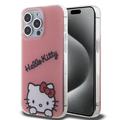 iPhone 15 Pro Max Hello Kitty IML Daydreaming Skal - Rosa