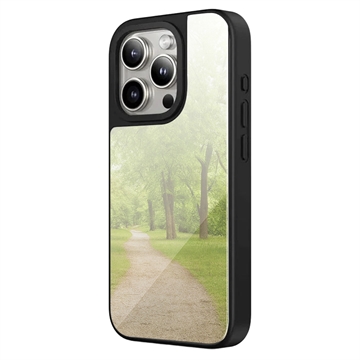 iPhone 15 Pro Max Spegelskal - MagSafe-kompatibel - Svart