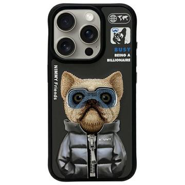 iPhone 15 Pro Max Nimmy Friends Cool&Cute 2.0 hund skal - svart