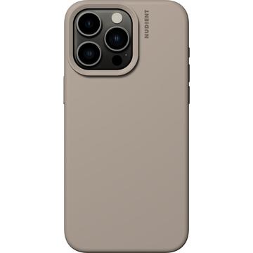 iPhone 15 Pro Max Nudient Base Silikonskal - Beige