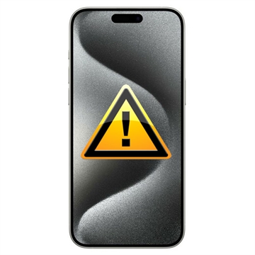 iPhone 15 Pro Max Laddningskontakt Flex-kabel Reparation - Vit