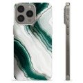 iPhone 15 Pro Max TPU-Skal - Smaragdmarmor
