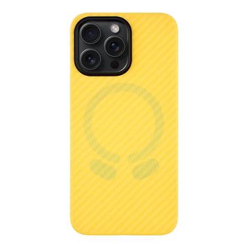 Taktiskt MagForce Aramid industriellt fodral för iPhone 15 Pro Max - gul