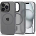 iPhone 15 Pro Max Tech-Protect Magmat Skal - MagSafe-kompatibelt - Matt titan