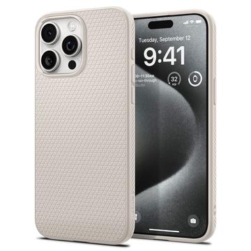 iPhone 15 Pro Spigen Liquid Air TPU-skal - Titan Natural