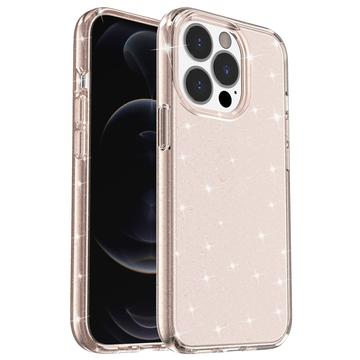 iPhone 15 Pro Stylish Glitter Series Hybrid Skal