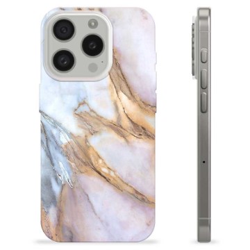 iPhone 15 Pro TPU-Skal - Elegant Marmor