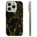 iPhone 15 Pro TPU-Skal - Gyllene Granit