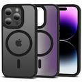 iPhone 15 Pro Tech-Protect Magmat Skal - MagSafe-kompatibelt (Öppen Box - God) - Mattsvart