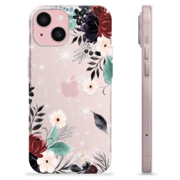 iPhone 15 TPU-Skal - Höstblommor