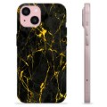 iPhone 15 TPU-Skal - Gyllene Granit