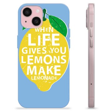 iPhone 15 TPU-Skal - Citroner