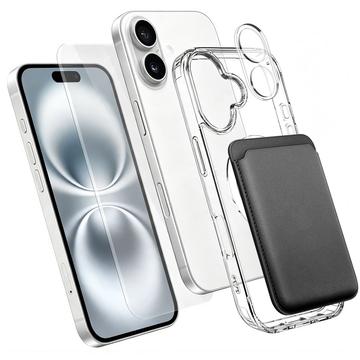 iPhone 16 4-i-1 MagSafe-skyddsset med korthållare