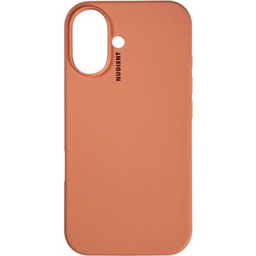 iPhone 16 Nudient Base Silikonskal - Persikoorange