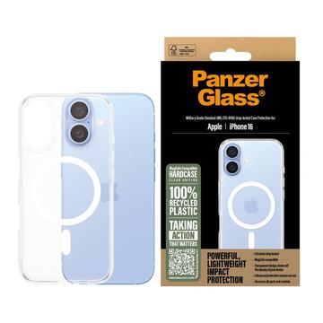 iPhone 16 PanzerGlass HardCase MagSafe-kompatibelt Skal - Vit / Transparent