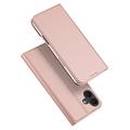 iPhone 16 Plus Dux Ducis Skin Pro Flipfodral - Rosa