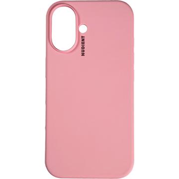 iPhone 16 Plus Nudient Base Silikonskal - Babyrosa