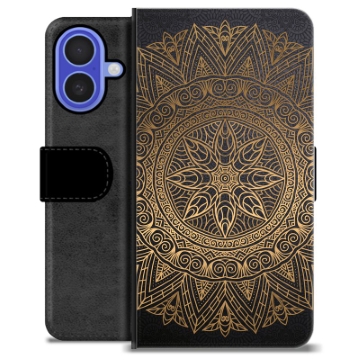 iPhone 16 Premium Plånboksfodral - Mandala
