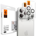 iPhone 16 Pro/16 Pro Max/17 Pro/17 Pro Max Spigen Glas.tR Ez Fit Optik Pro Kameralinsskydd - Silver
