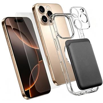 iPhone 16 Pro Max 4-i-1 MagSafe-skyddsset med korthållare