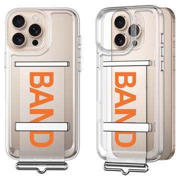 iPhone 16 Pro Max GKK Remskal - Orange / Genomskinlig