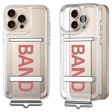 iPhone 16 Pro Max GKK Remskal - Rosa / Genomskinlig