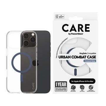 iPhone 16 Pro Max PanzerGlass Care Transparent Urban Combat Skal - MagSafe-kompatibel
