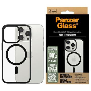 iPhone 16 Pro PanzerGlass HardCase MagSafe-kompatibelt Skal - svart / transparent