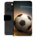 iPhone 16 Pro Premium Plånboksfodral - Fotboll