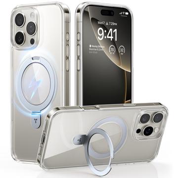 iPhone 16 Pro Torras Guardian Ostand MagSafe-Skal - Genomskinlig