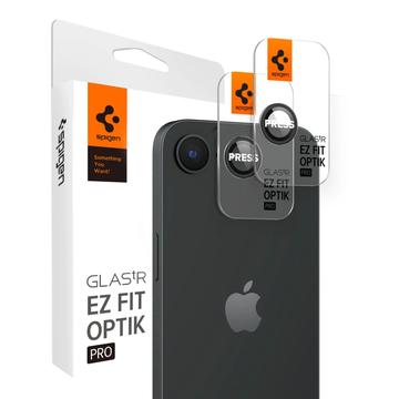 iPhone 16e Spigen Glas.tR Ez Fit Optik Pro Kameralinsskydd - Svart