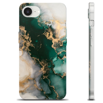 iPhone 16e TPU-Skal - Jade Marmor