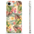 iPhone 16e TPU-Skal - Rosa Blommor
