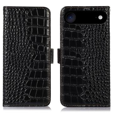 iPhone Air Crocodile Serie Läder Plånboksfodral med RFID