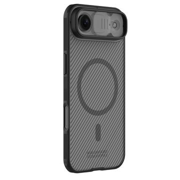 iPhone Air Nillkin CamShield Pro Magnetic Hybrid Skal - Genomskinlig svart